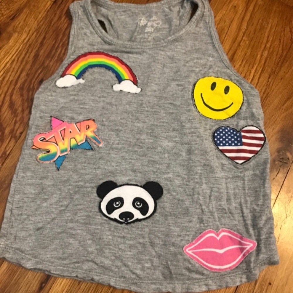 Flowers by Zoe toddler girls tank.